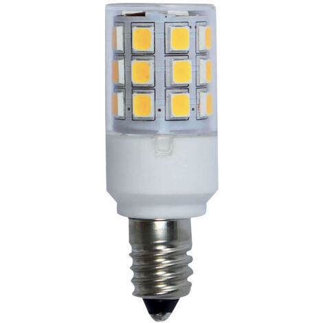 Ampoule LED E10 compatible bloc de sécurité 2.5W, 12V, 300 lumens, 3000K blanc-chaud - Tibelec