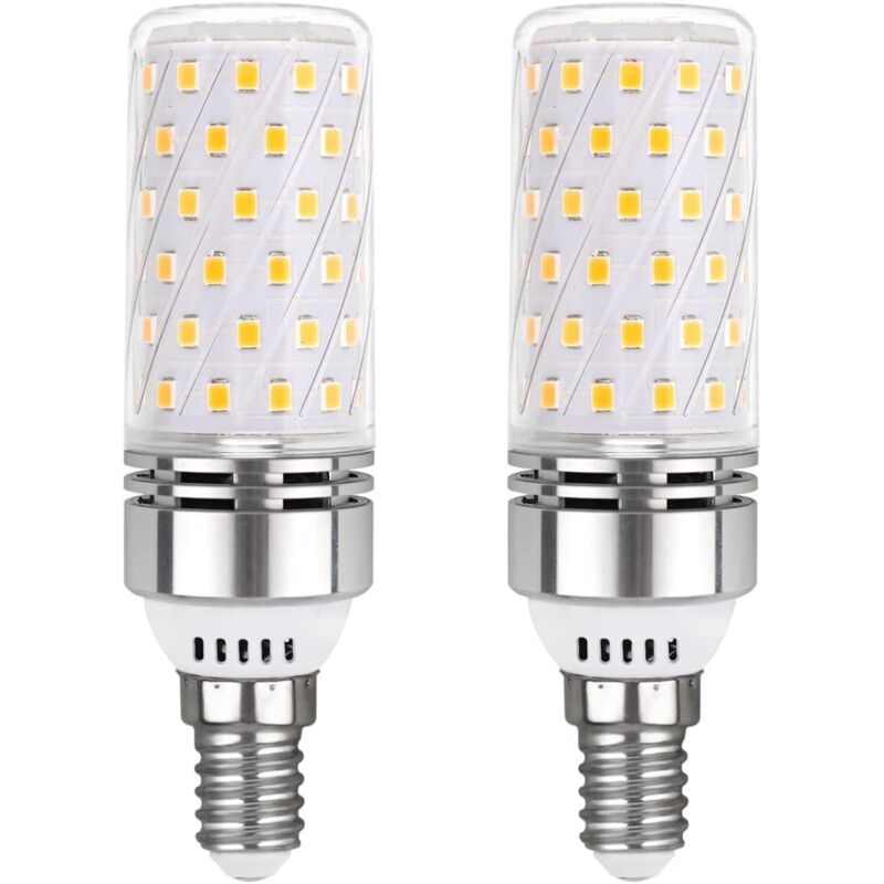 Ampoule LED E14 12W Blanc Froid 6000K 1450LM, 84 LEDs, Lampe Halogène E14 100W Équivalent, AC 230V, Ampoule LED Mais E14 Froid pour Cuisine Maison,