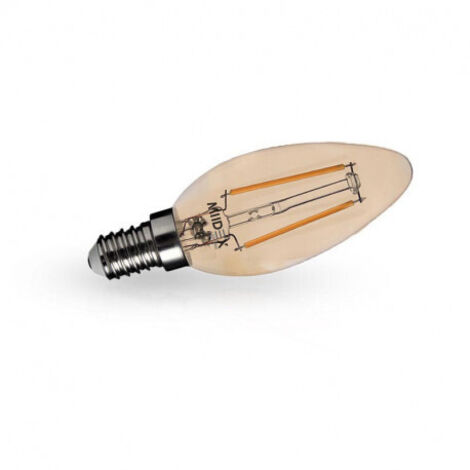 Ampoule LED E14 2W 270lm Flamme - Blanc Naturel 4000K