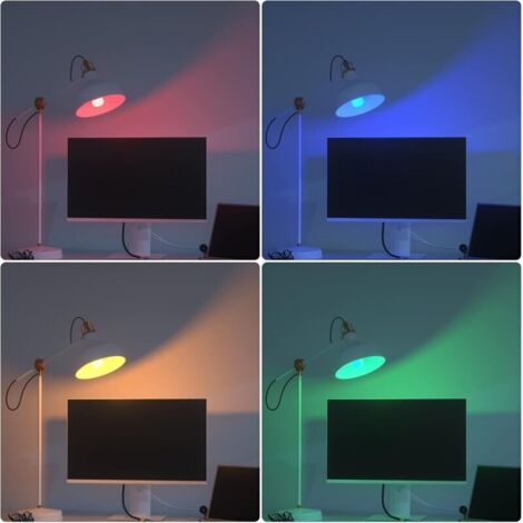 Ampoule LED E14 3 W Colorée Rouge Verte Bleue Blanc Chaud AC 220–240 V Pour Décoration Fêtes Halloween Noël Soirées Bar