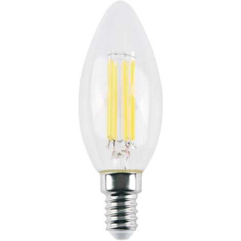 Ampoule LED E14 4,5W 4000K 550lm filament clair Polux