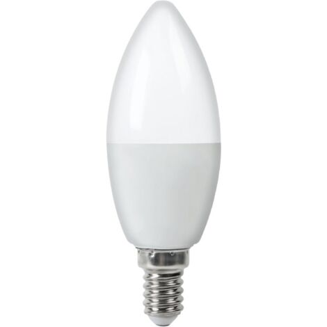 Ampoule LED E14 4.8W C37 180° - Unité / Blanc Chaud  - SILUMEN