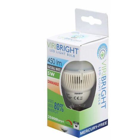 Ampoule LED E14 5W 230V blanc chaud 400 Lumens