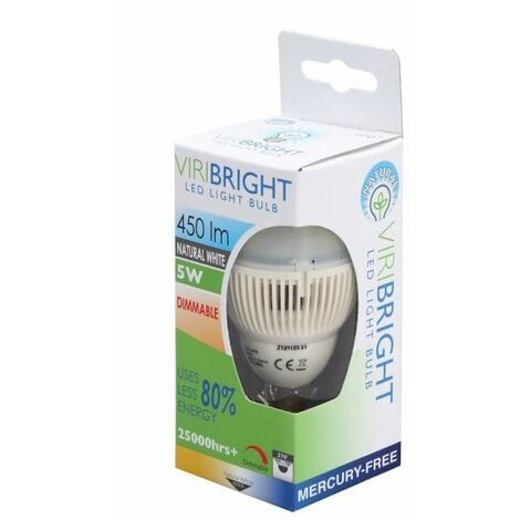 Ampoule LED E14 5W 230V blanc neutre 450 Lumens