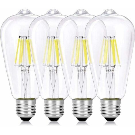 Ampoule Led E14 - 6 W - 600 Lm - 6000 K - Non Dimmable - Pour Applique Murale Et Lustre - Lot De 2