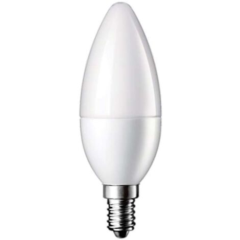 Ampoule LED E14 6W Flamme Équivalent 30W - Blanc Naturel 4500K