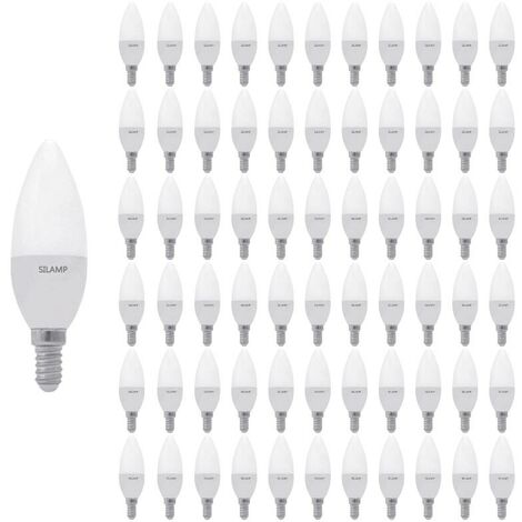 Ampoule LED E14 8W 220V C37 180° (Pack de 100)