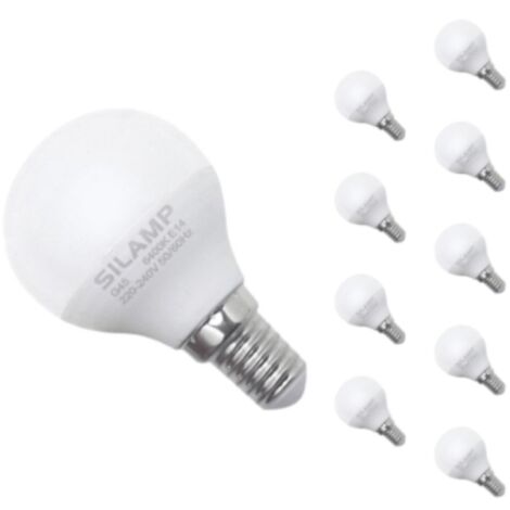 Ampoule LED E14 8W 220V G45 300° (Pack de 10)