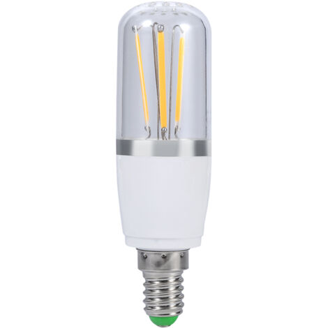 Ampoule LED E14 à filament, dimmable, style rétro, pour lustre intérieur, 220 V, blanc chaud, 3 W