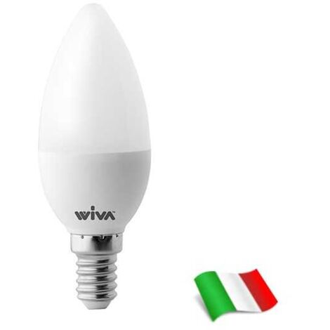 Ampoule LED E14 Bougie 4W 6000K° Wiva