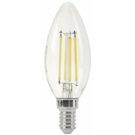 Ampoule LED E14 Filament 4W C35 Dimmable - Blanc Chaud 2300K - 3500K - SILAMP