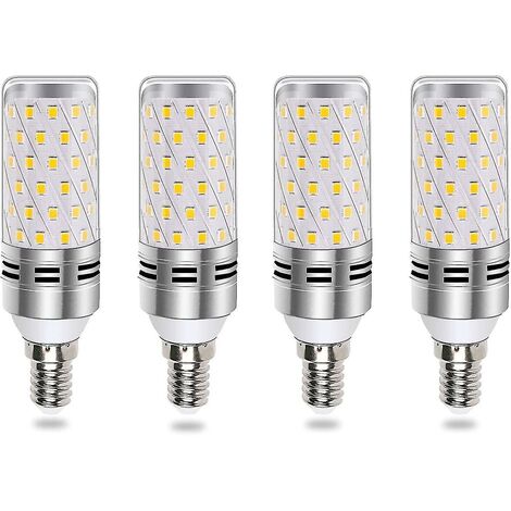 Ampoule LED E14 Mais 16w Blanc Froid 6000k, Équivalent Halogène E14 100w 120w, 1600lm, 360 Lumière, Ac 175