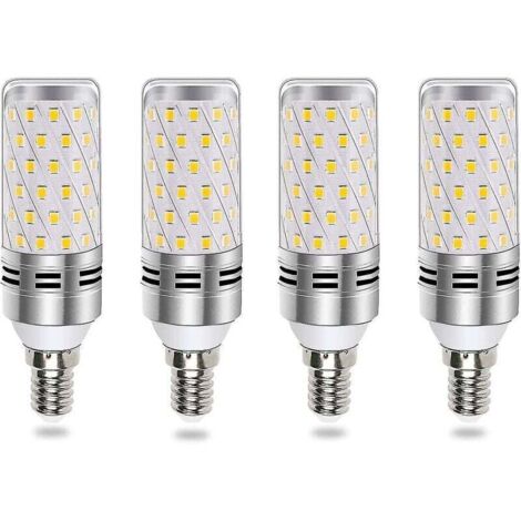 Ampoule LED E14 Mais 16w Blanc Froid 6000k, Équivalent Halogène E14 100w 120w, 1600lm, 360 Lumière, Ac 175
