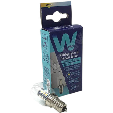 Ampoule LED E14-T25-1W 230 volt d'origine
