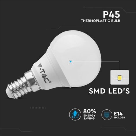 Ampoule LED E14 V-TAC VT-1819 4123 4 W  blanc froid 6000K