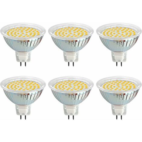 Bombubilla Ampoule LED GU5.3 Blanc Froid 6000K, MR16 LED 12V 5W Equivalent  à 50W Halogène, Ampoules LED Spot Non Dimmable, Lot de 10 : :  Luminaires et Éclairage