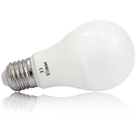Ampoule Led 12W (110W) E27 Blanc jour 6000°K Bulb Opale