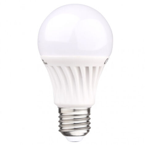 Ampoule LED E27 12W A60 blanc chaud base céramique CREALYS