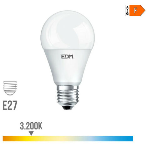 Ampoule Led E27 17w Lumière Chaude éclairage Puissant Et Chaleureux, Faible Consommation. - Edm