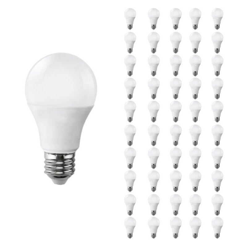 Ampoule LED E27 20W 220V A80 (Pack de 50) - Blanc Neutre 4000K - 5500K - SILAMP