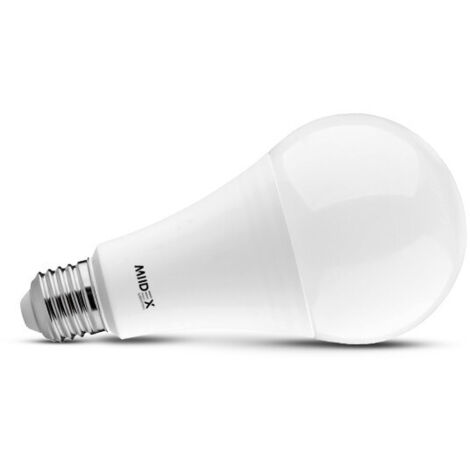 Ampoule LED E27 20W Bulb A80 Miidex Lighting® blanc-neutre-4000k - non-dimmable
