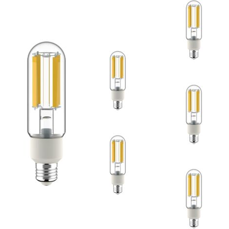 Ampoule LED E27 28W à Filament T46 ( Pack de 6 ) - Blanc Chaud  - SILUMEN