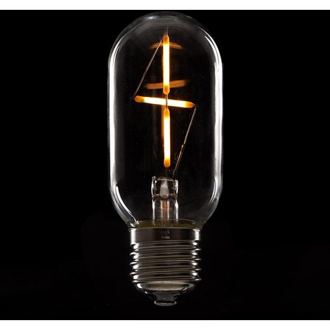 Ampoule LED E27 3W 216Lm 2000ºK Filament T45 30.000H [WO-LF-T45CR-E27-3W-WW]