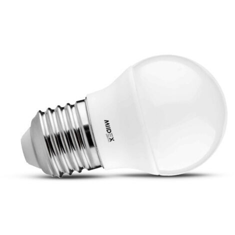 Ampoule LED E27 4,2W G45 Miidex Lighting®  blanc-neutre-4000k - non-dimmable