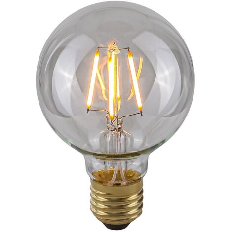Ampoule LED E27 4W 2200K chaude rétro Edison G80 Italux