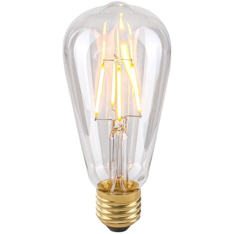 Ampoule LED E27 4W 2200K rétro Edison ST64 Italux