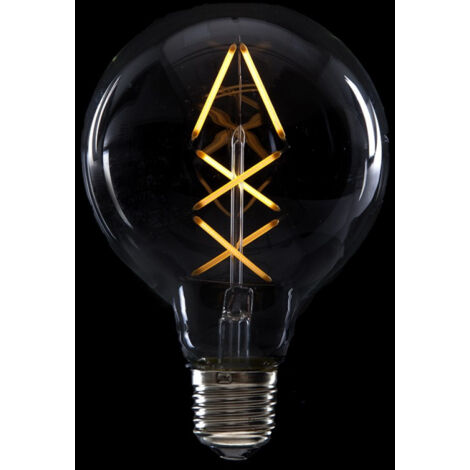 Ampoule LED E27 4W 288Lm 2000ºK Filament G95 40 000H  [HO-LF-G95FI-E27-6WWW]