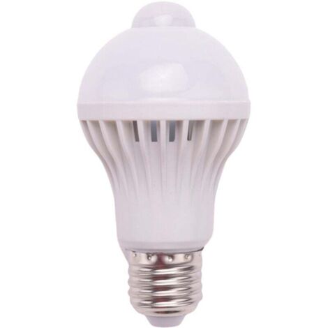 Ampoule LED E27 5W Avec Capteur De Mouvement PIR Pour Éclairage Automatique