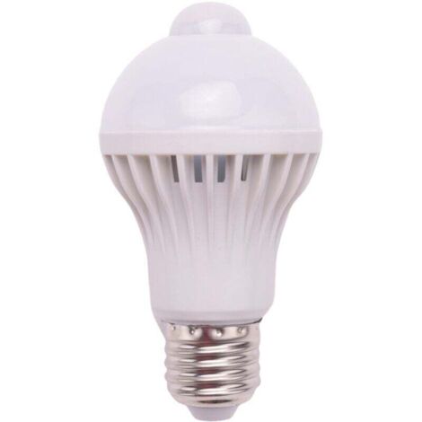 Ampoule LED E27 5W Avec Capteur De Mouvement PIR Pour Éclairage Automatique