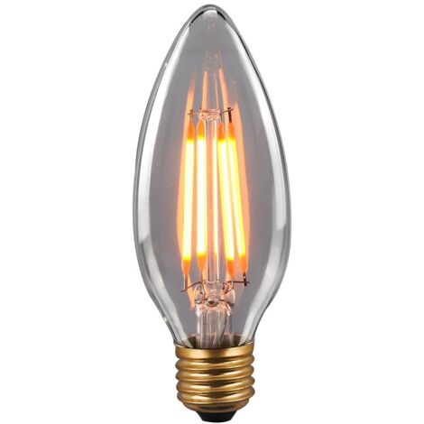 Ampoule LED E27 6W 2200K Edison fumée Italux 380635-RB