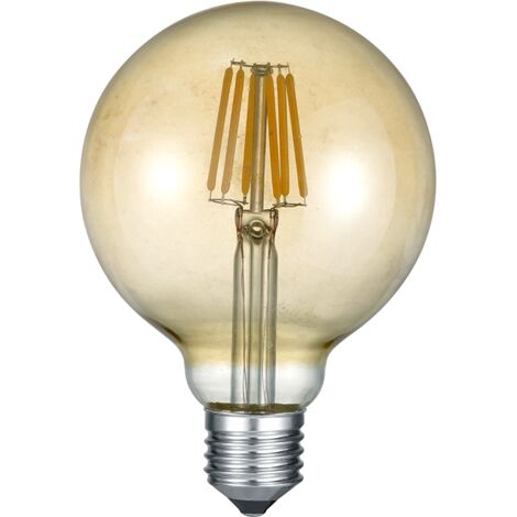 Ampoule led e27 6w 660lm 2700k verre ambre - trio - globe 50216769 50216769 50216769 50216769 50216769 50216769 50216769