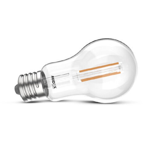 Ampoule LED E27 6W Bulb Filament Miidex Lighting®  blanc-chaud-2700k - non-dimmable