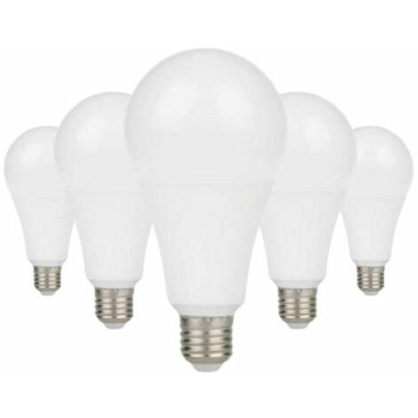 Ampoule LED E27 9W A60 220V 230° (Pack de 5)