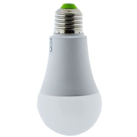 Ampoule LED E27 A60 7W - Capteur de mouvement et crépusculaire - Blanc Chaud
