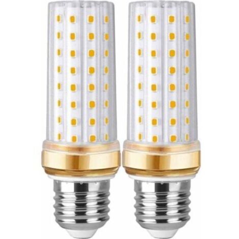Ampoule LED E27 Blanc chaud 20 W équivalent ampoule halogène 3000 K 1000 lm angle de 360 degrés non dimmable vis E27 sans scintillement éclairage LED E27 Lot de 2