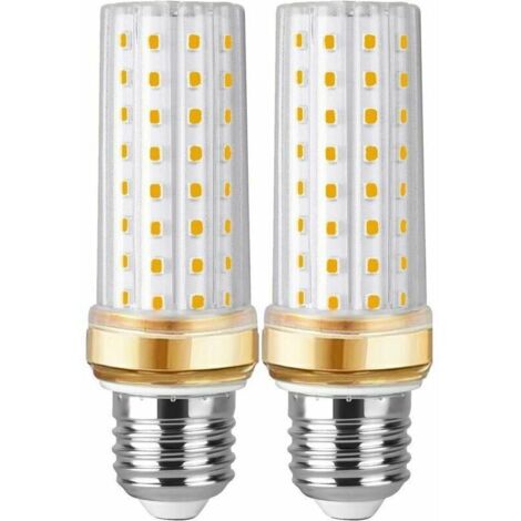 Ampoule LED E27 Blanc Chaud 20W Équivalent Ampoule Halogène , 3000K 1000lm 360 Angle Non Dimmable Vis E27 Pas de Scintillement éclairage E27 Led Lot de 2