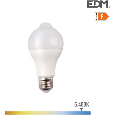 Ampoule Led E27 Capteur Présence/crépuscule éclairage Intelligent Automatique - Edm