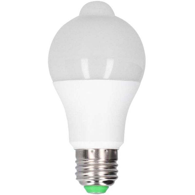 Ampoule LED E27 Détecteur de Mouvement PIR pour Couloir Chambre Escalier 85-265V Blanc Chaud