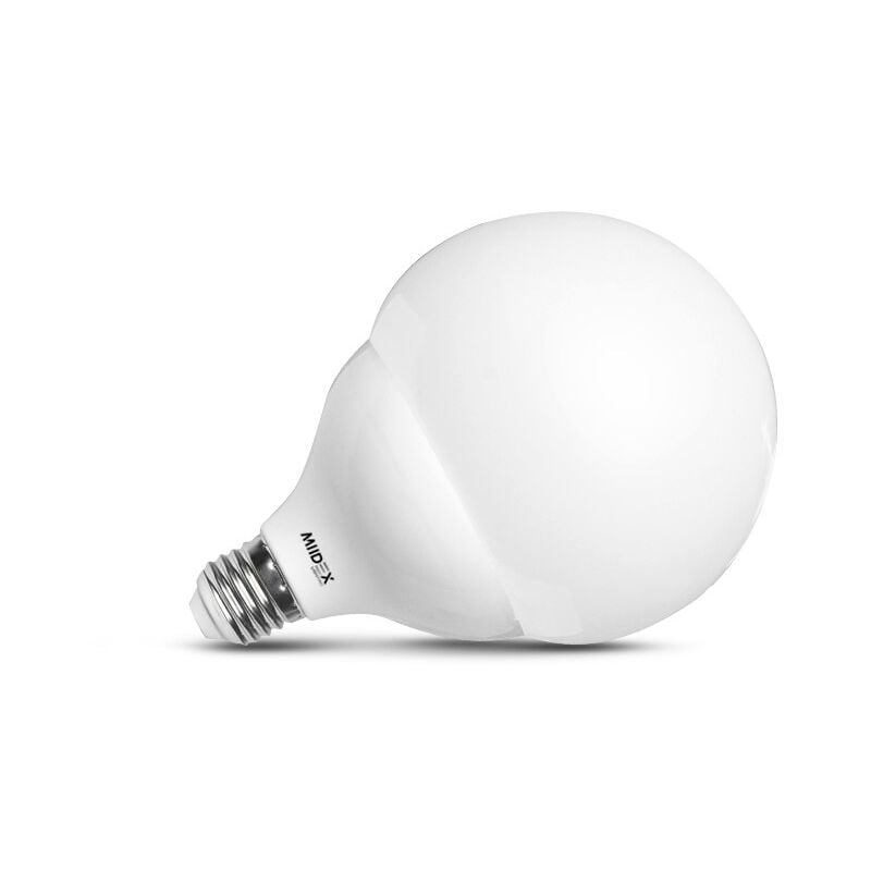 Ampoule led E27 Globe 20W G120 Miidex Lighting blanc-froid-6500k - non-dimmable