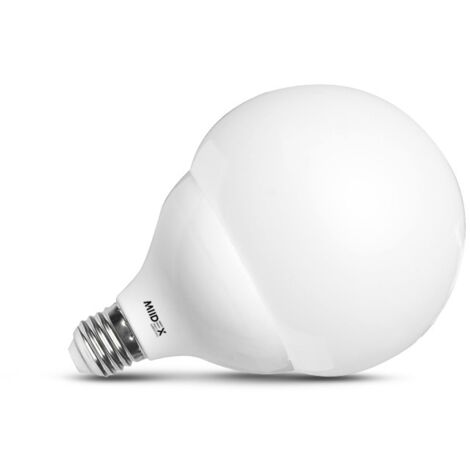 Ampoule LED E27 Globe 20W G120 Miidex Lighting® blanc-neutre-4000k - non-dimmable