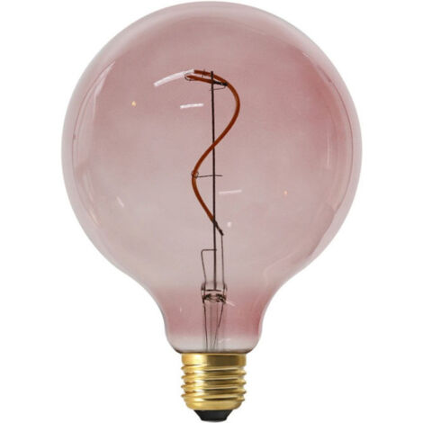 Ampoule Led E27 Globe Baie Rose 4w