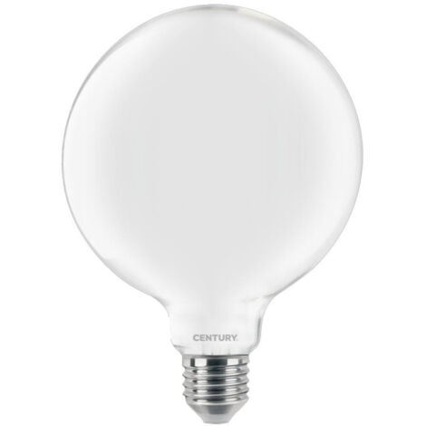 Ampoule Led E27 Globe Satiné Diam 12.5 Blanc Chaud 11w