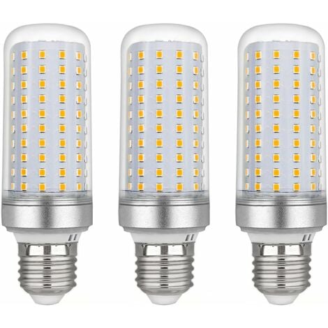 BEIJIYI Ampoule Led E27 Maïs 30w, AC175-265V, Blanc Chaud 3000K 2500LM, Non Dimmable, 300W Ampoule Halogène Équivalent, Ampoule Maïs Led pour Lustres, Plafonniers, Lampes de Table et Lampadaires, Lot de 3