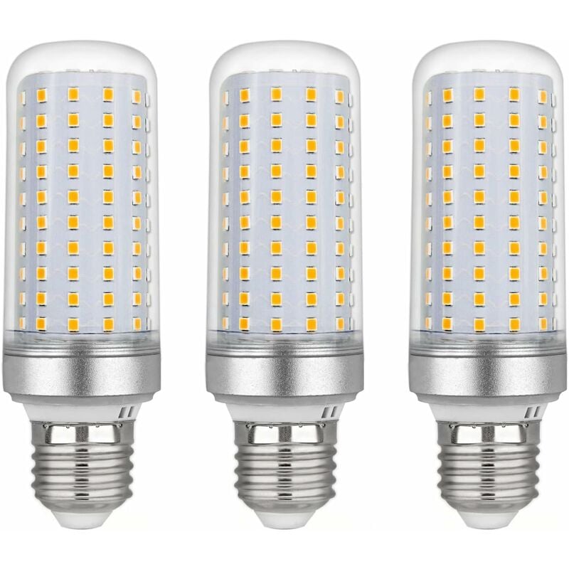 Ampoule Led E27 Maïs 30w, AC175-265V, Blanc Chaud 3000K 2500LM, Non Dimmable, 300W Ampoule Halogène Équivalent, Ampoule Maïs Led pour Lustres,