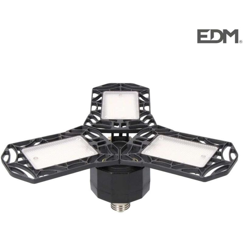 Ampoule led E27 pliable 60W équivalent à 350W - Blanc du Jour 6400K