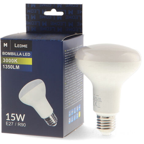 Ampoule LED E27 R90 15W 6000K - Ledme - LM7090